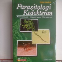 Image of PARASITOLOGI KEDOKTERAN. PROTOZOOLOGI. HELMINTOLOGI. ENTOMOLOGI